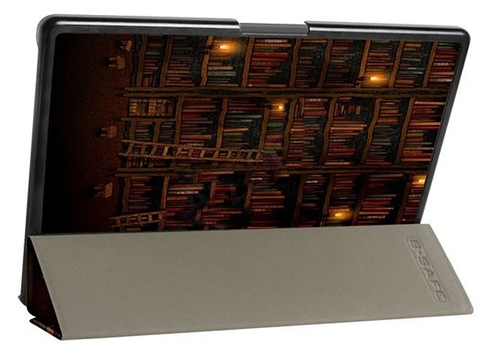 Pouzdro B-Safe Stand 3457 na Amazon Kindle Scribe - motiv Library