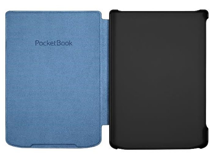 Pouzdro H-S-634-B-WW Shell pro Pocketbook 629/634 - Bright Blue modré, orig. Pocketbook