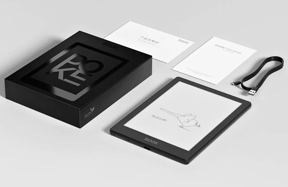 ONYX BOOX POKE 5, 6", 32 GB, Bluetooth, Android 11, E-ink displej, WiFi - černý