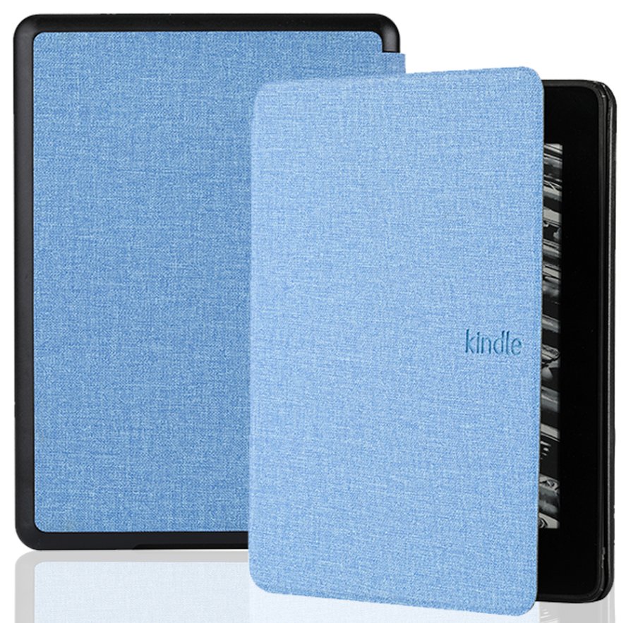 Durable Lock Fabric F-1244 - pro Amazon Kindle Voyage - světle modré
