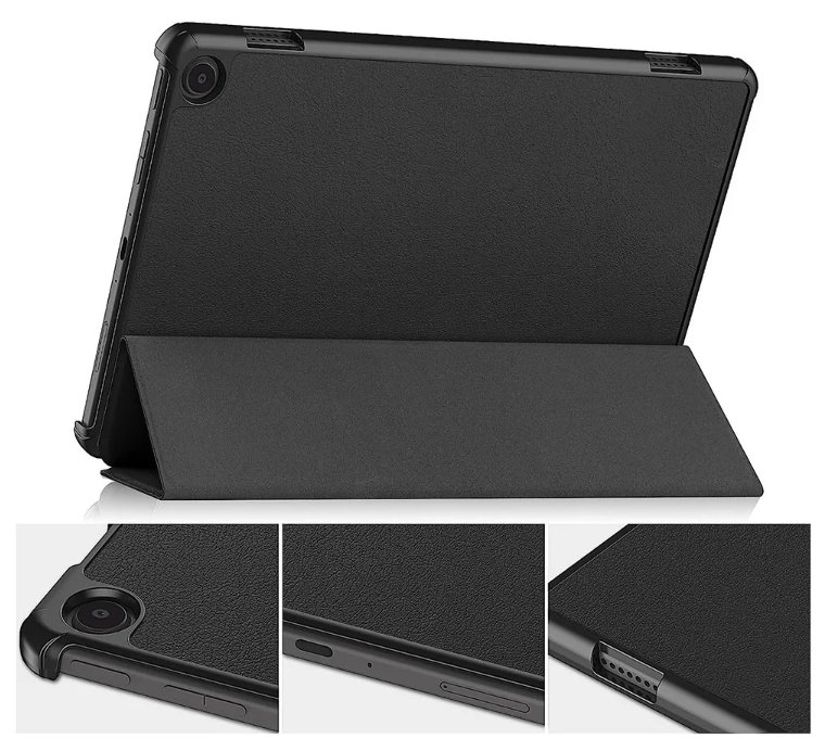 Durable Lock DLS-206 - pouzdro se stojánkem pro Amazon Kindle Fire HD 8 - černé (10.gen, 12.gen.)