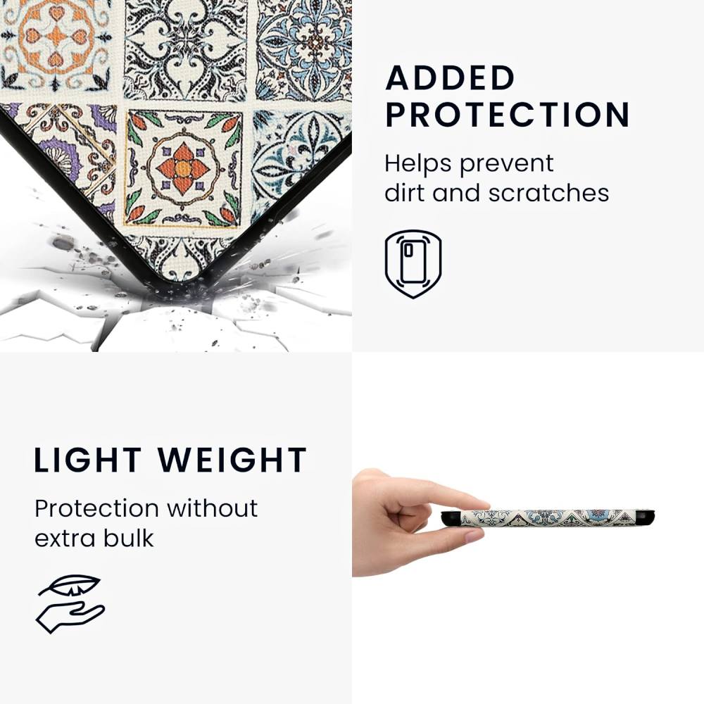 Pouzdro KW Mobile - Moroccan Tiles - KW5998911 - pro Amazon Kindle 2022 - vícebarevné