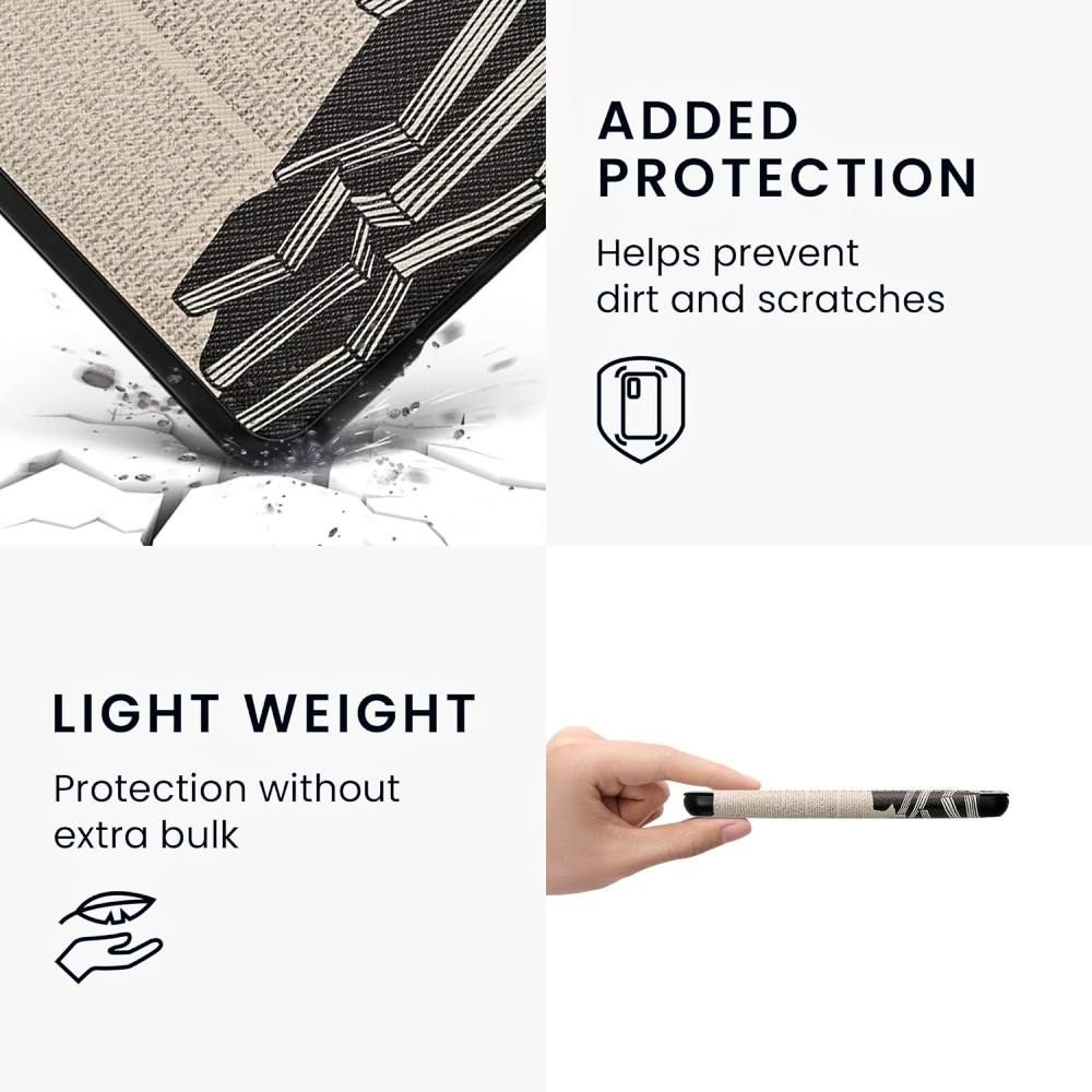 Pouzdro KW Mobile - Girl And Books - KW5998913 - pro Amazon Kindle 2022 - vícebarevné