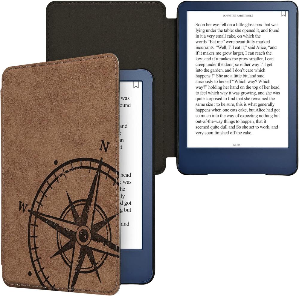 Pouzdro KW Mobile - Navigational Compass - KW5999201 - pro Amazon Kindle 2022 - hnědé
