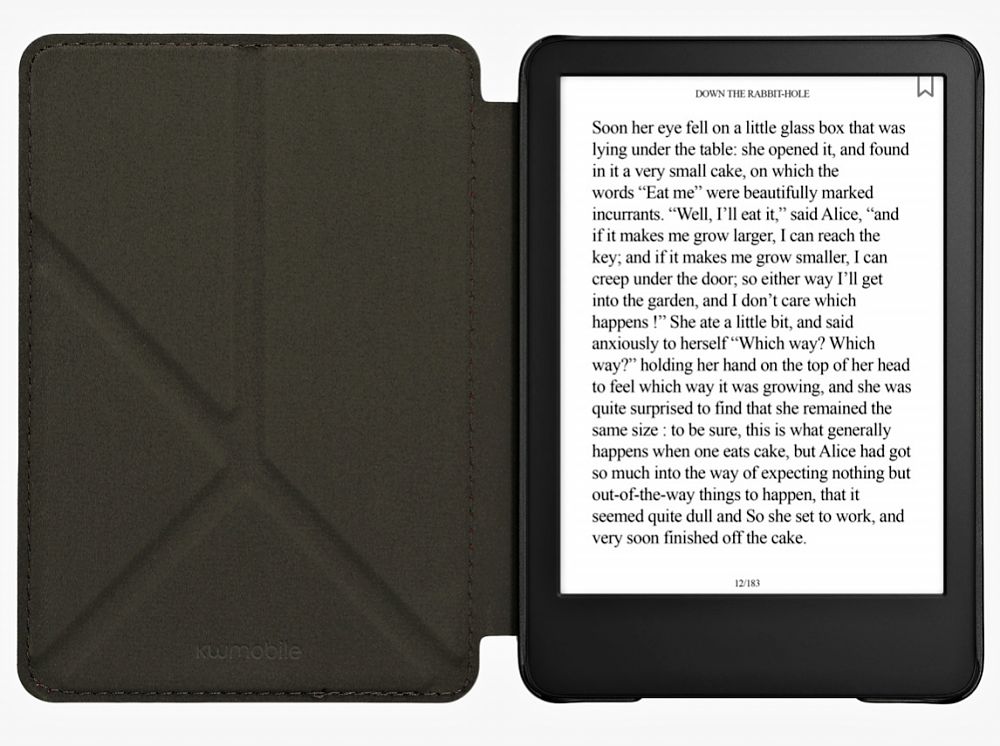 Pouzdro KW Mobile - Origami Red Leather - KW5999709 - pro Amazon Kindle 2022 - červené