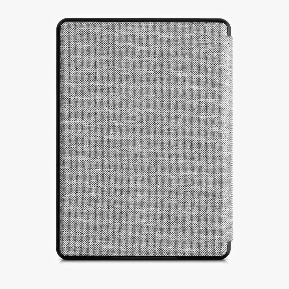 Pouzdro KW Mobile - Origami Textil Light Grey - KW5776525 - pro Amazon Kindle Paperwhite 5 (2021) - světle šedé