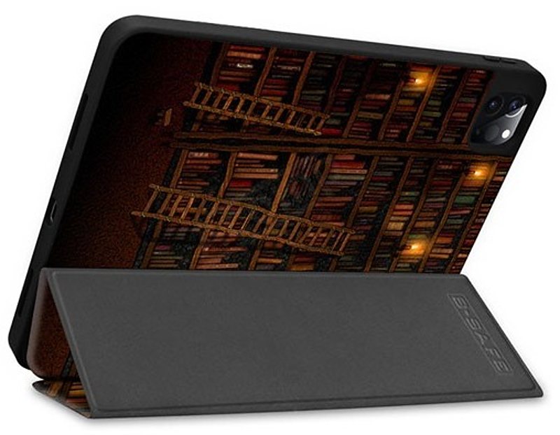 B-Safe Stand 3489 pouzdro pro Apple iPad Air 10.9", iPad Pro 11" - motiv Library