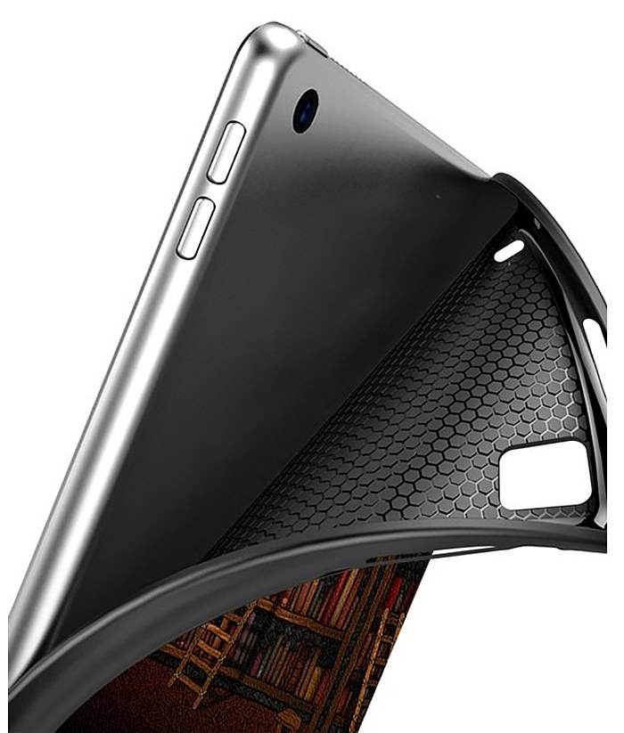 B-Safe Stand 3493 - pouzdro pro Apple iPad 10.2", iPad Air 10.5" - motiv Library