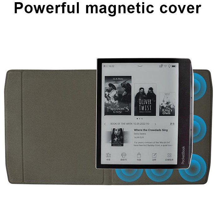 Durable Lock DL1253 - pouzdro pro Pocketbook 700 Era - červené