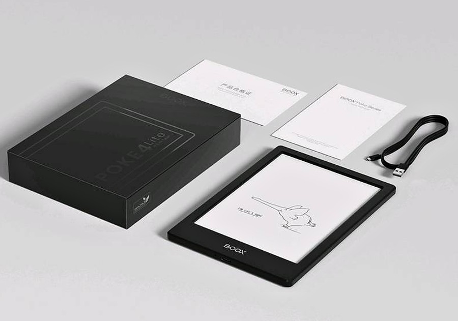 ONYX BOOX POKE 4 Lite, 6", 16 GB, Bluetooth, Android 11, E-ink displej, WiFi - černý