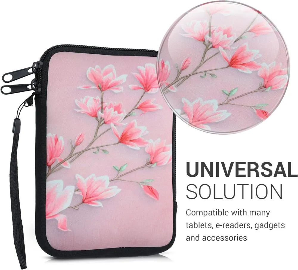Pouzdro KW Mobile Magnolias - KW5033509 - Univerzální pouzdro pro čtečky 6" - Magnolias