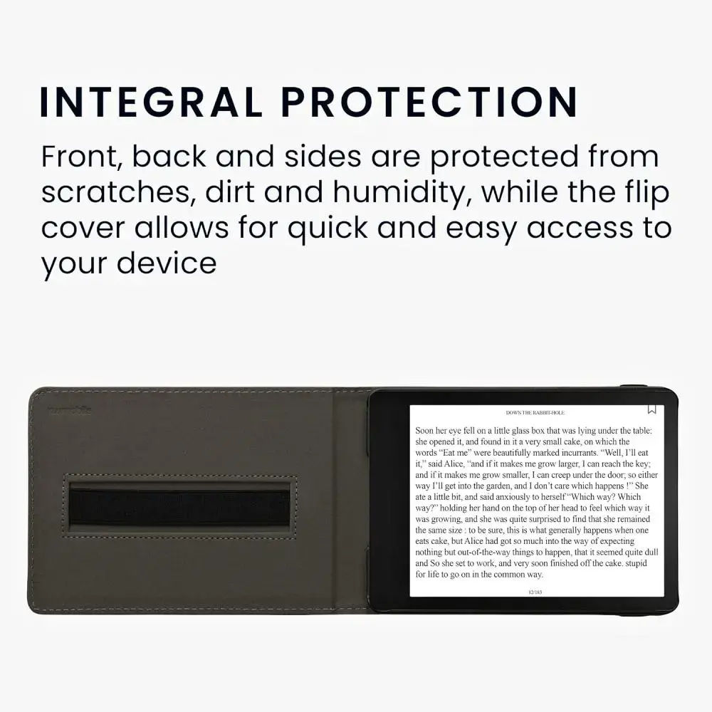 Pouzdro KW Mobile - Case with Strap Stand -  KW5626377 - pro Amazon Kindle Paperwhite 5 (2021) - tmavě růžové