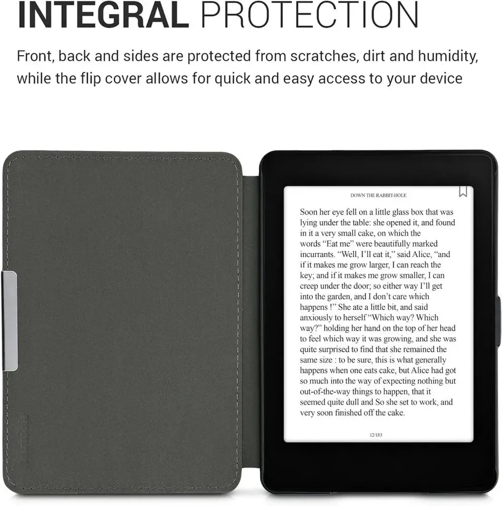 Pouzdro KW Mobile - Nylon Book - KW4948780 - pro Amazon Kindle Paperwhite 1/2/3 - zelené