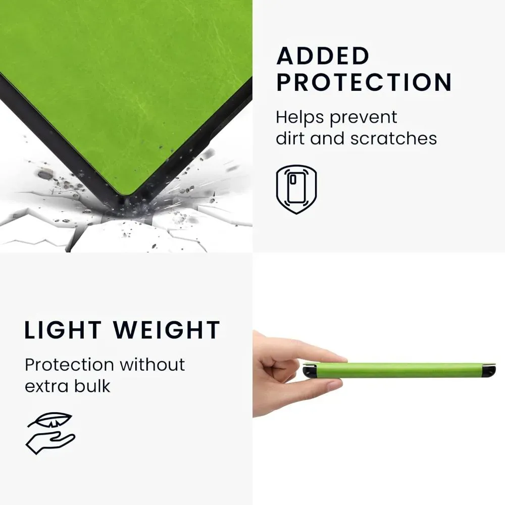 Pouzdro KW Mobile - Butterfly Tendril - KW5625642 - pro Amazon Kindle Paperwhite 5 (2021) - zelené