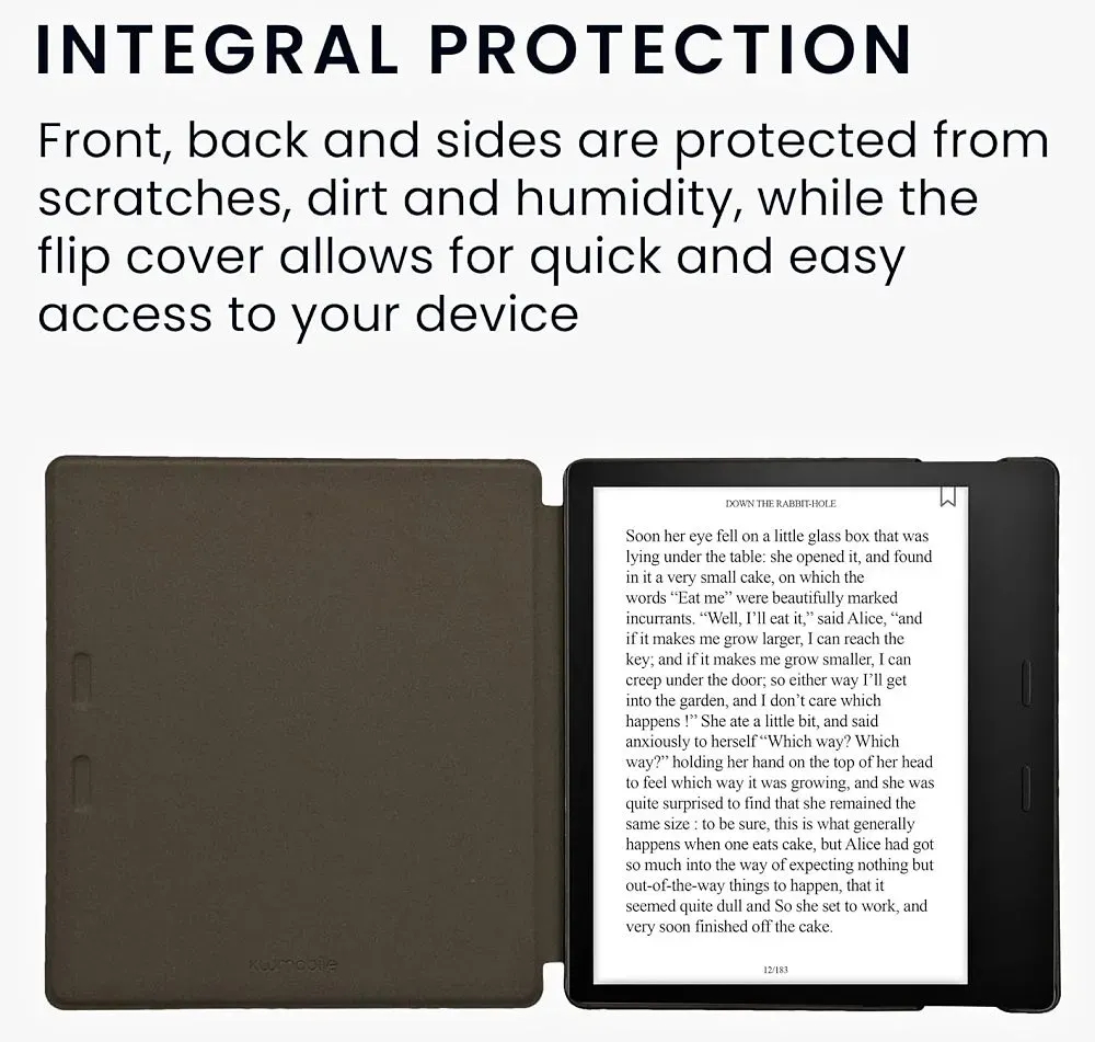 Pouzdro KW Mobile - Dandelion Love - KW5697212 - pro Amazon Kindle Oasis 2/3 - červené