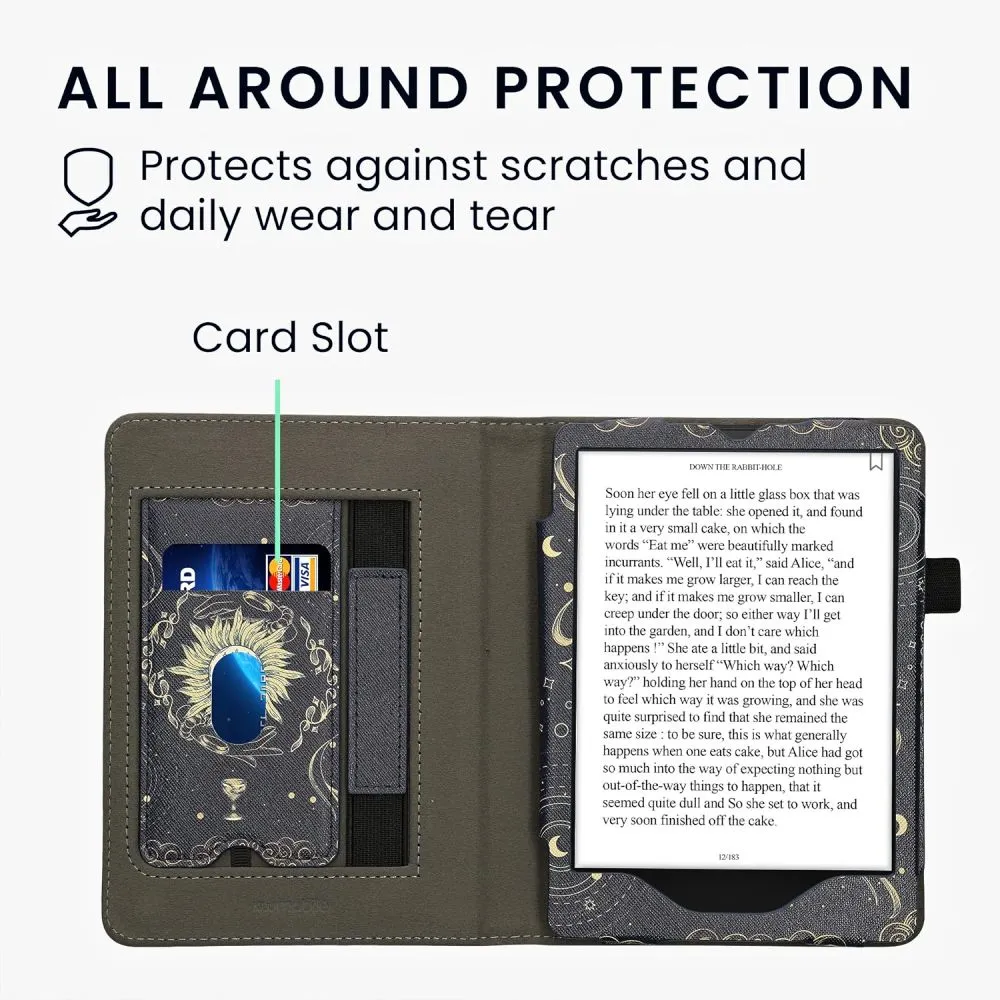 Pouzdro KW Mobile Tarot Card - KW5721009 - pro Amazon Kindle Paperwhite 5 (2021) - vícebarevné