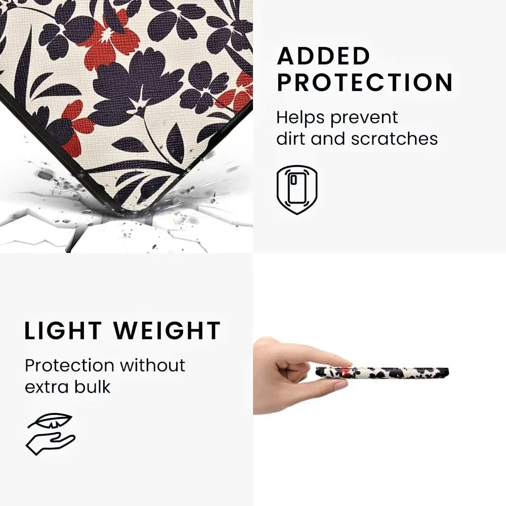 Pouzdro KW Mobile - Flower Illustration - KW2582455 - pro Amazon Kindle Paperwhite 1/2/3 - vícebarevné