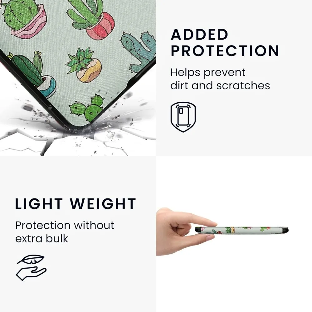 Pouzdro KW Mobile - Cactus - KW2313651 - pro Amazon Kindle Paperwhite 1/2/3 - vícebarevné