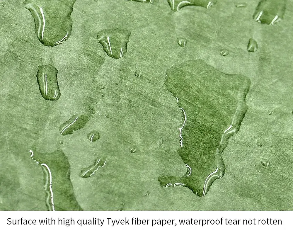 Univerzální nepromokavé pouzdro na čtečky - Quoko Q20-GR - tyvekové pouzdro pro všechny čtečky knih - zelené, magnetické zavírání
