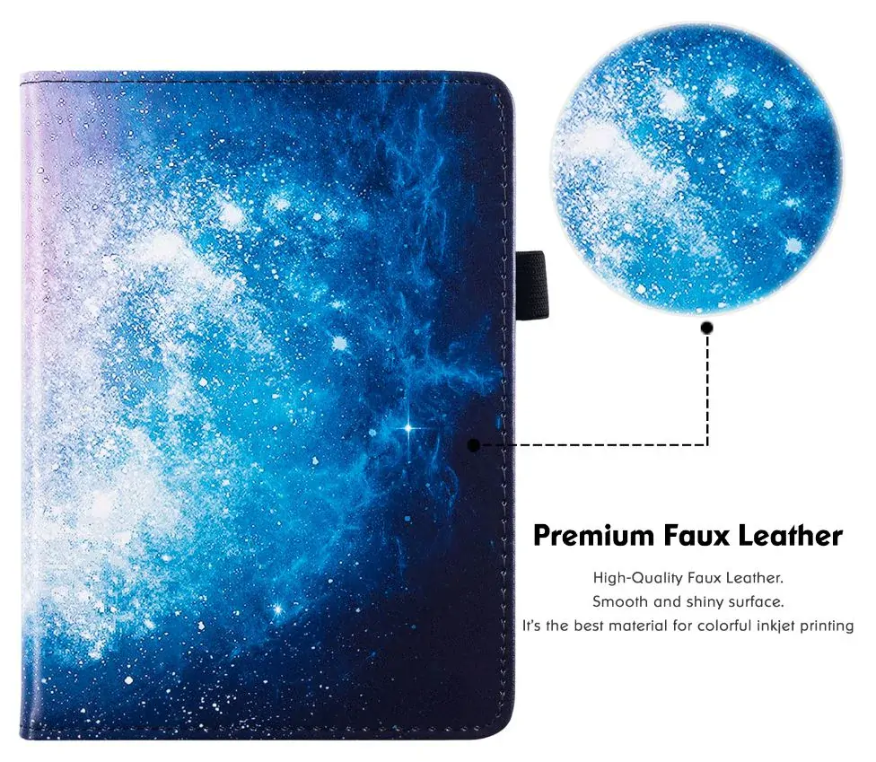 Fortress FT4022 Premium - pouzdro se stojánkem pro Amazon Kindle Paperwhite 5 (2021) - motiv Space, magnet, AutoSleep