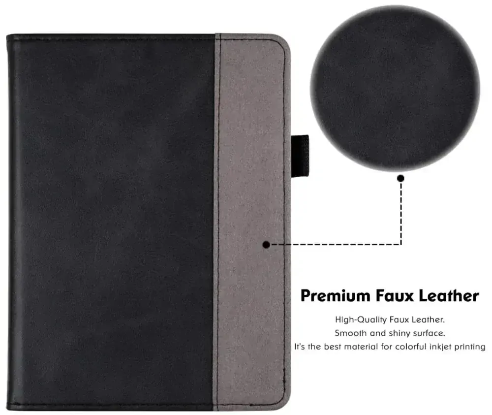 Fortress FT4024 Premium - pouzdro se stojánkem pro Amazon Kindle Paperwhite 5 (2021) - černé/šedé, magnet, AutoSleep