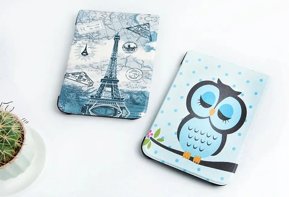 ARMORI TRIMER T033 - pouzdro pro Pocketbook 631 Touch HD - motiv Paris