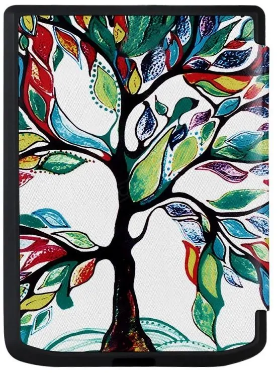 ARMORI TRIMER T034 - pouzdro pro Pocketbook 631 Touch HD - motiv Tree