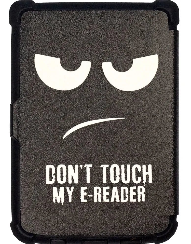 Origami Durable Lock ODL-105 pouzdro pro Pocketbook 616 / 617 / 618 / 627 / 628 / 632 / 633 - motiv Dont Touch, stojánek, magnet