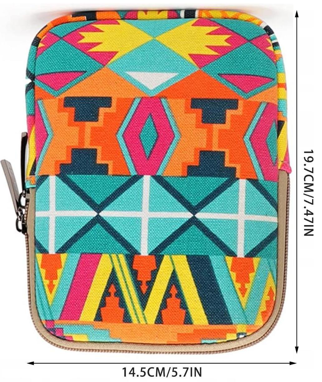 ARMORI Zipper Z077 - motiv Retro Blaster - Univerzální pouzdro pro čtečky 6" - textilní, zip