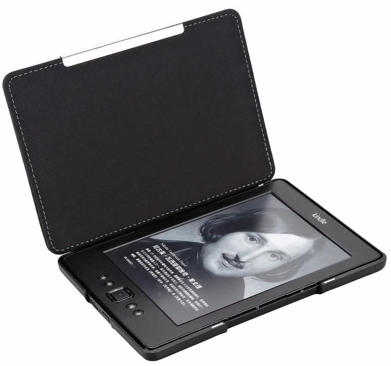 Armori Trimer T095, pouzdro pro Amazon Kindle 4/5 - magnetické zavírání, motiv Tree