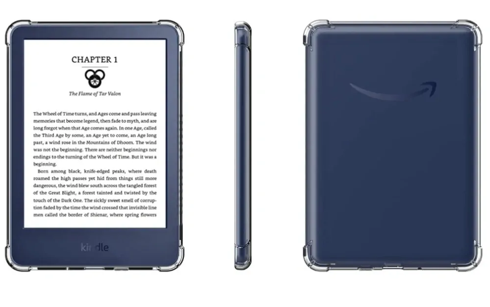 Armori Siliconer S132 - Pouzdro TPU Silicone - pro Amazon Kindle 2022 - silikonové, průhledné