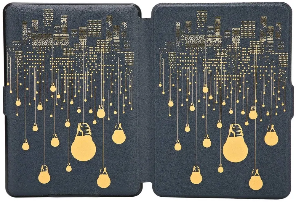 Armori Trimer T151, pouzdro pro Amazon Kindle 8 (2016) - magnetické zavírání, AutoSleep, motiv Lights