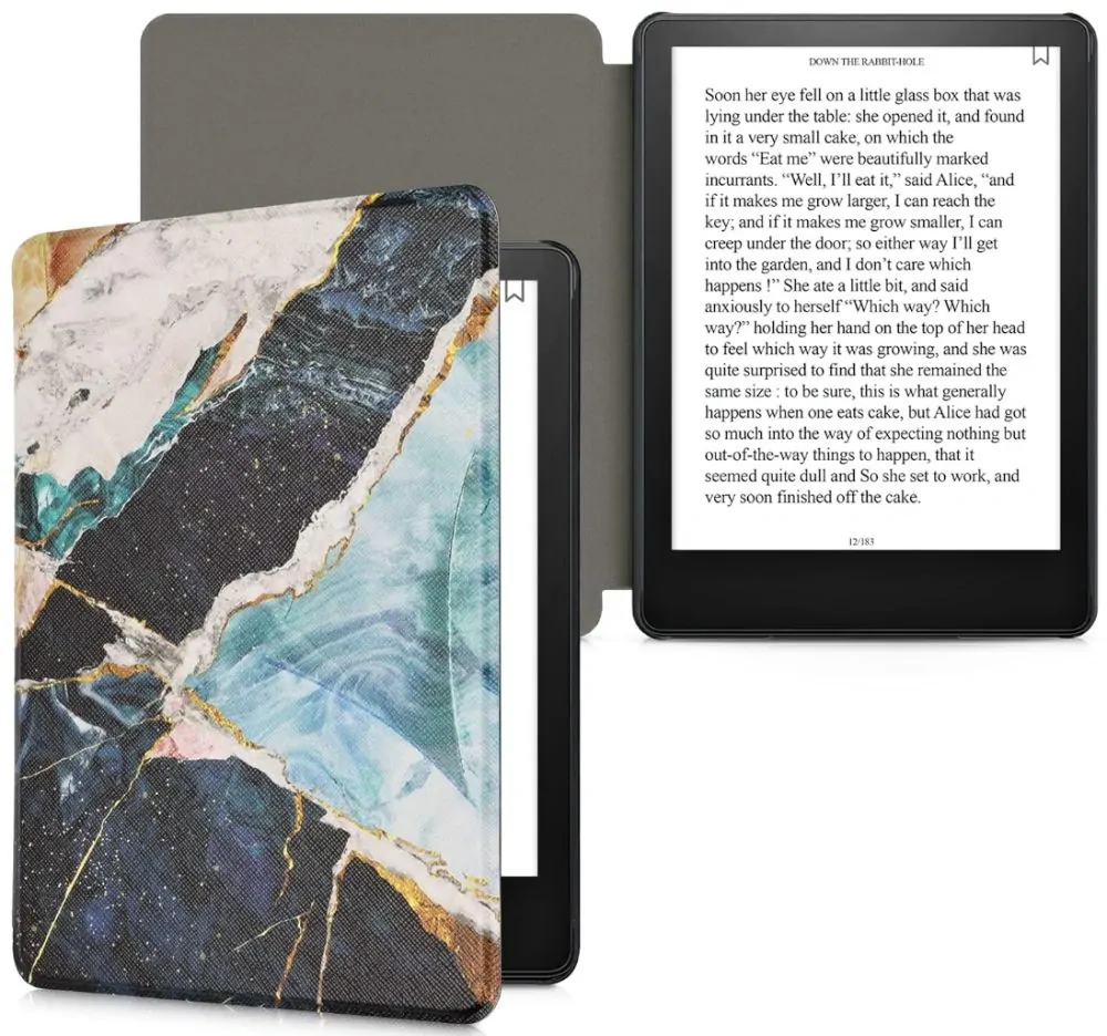 Pouzdro KW Mobile - Marble - KW5625624 - pro Amazon Kindle Paperwhite 5 (2021) - vícebarevné