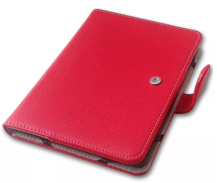 Univerzální pouzdro pro čtečky knih - Fortress FT166 Universal - pouzdro univerzální pro všechny čtečky knih - červené, magnet