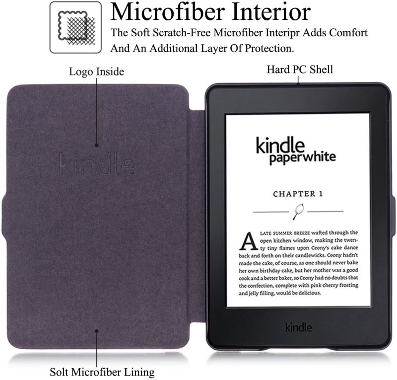 Obal Durable Lock na Kindle Paperwhite 1/2/3 - černý