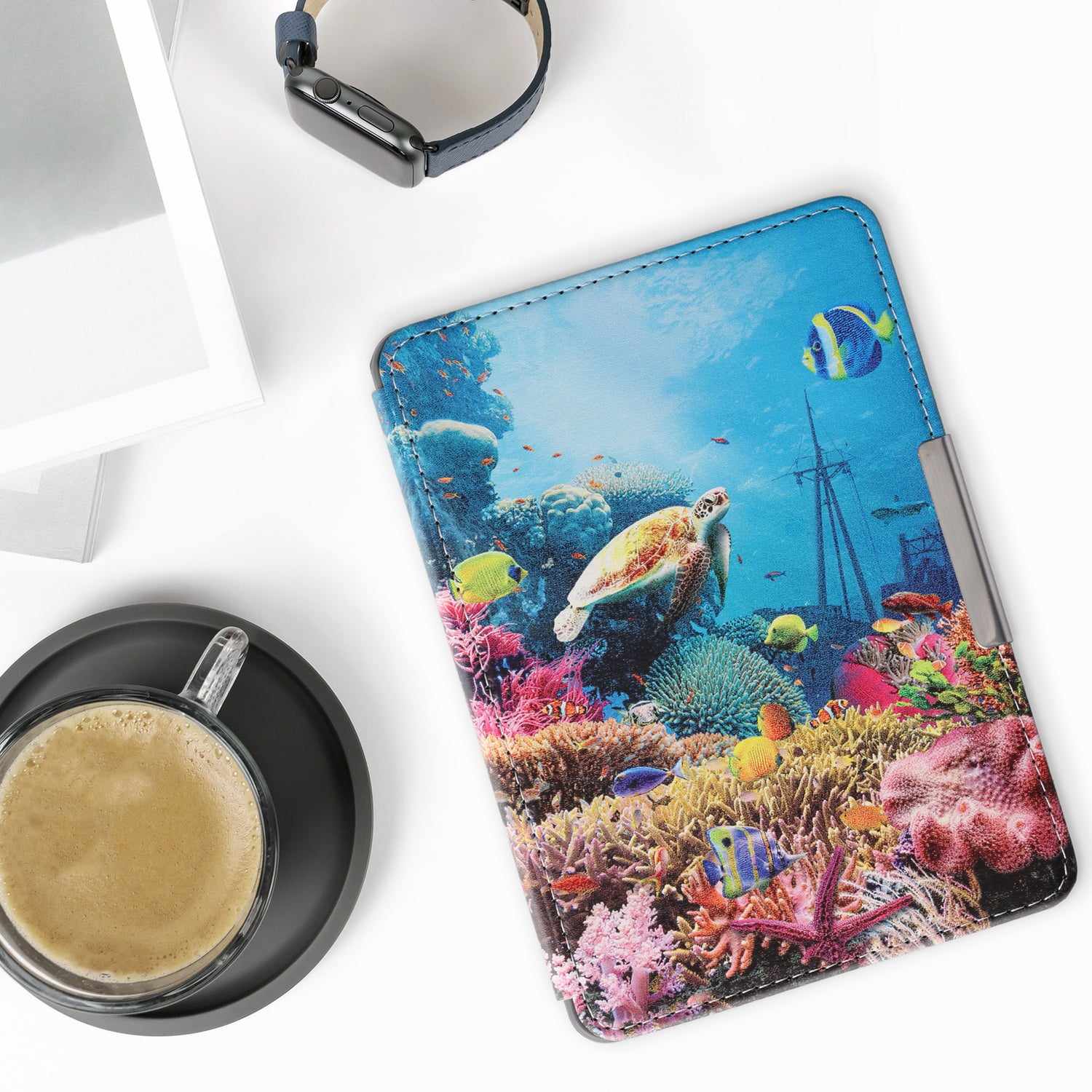 Pouzdro KW Mobile - Underwater - KW5719402 - pro Amazon Kindle Paperwhite 4 (2018) - vícebarevné