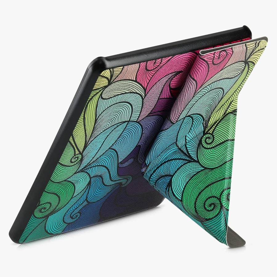 Pouzdro KW Mobile - Origami Multicolor - KW5776401 - pro Amazon Kindle Paperwhite 5 (2021) - vícebarevné