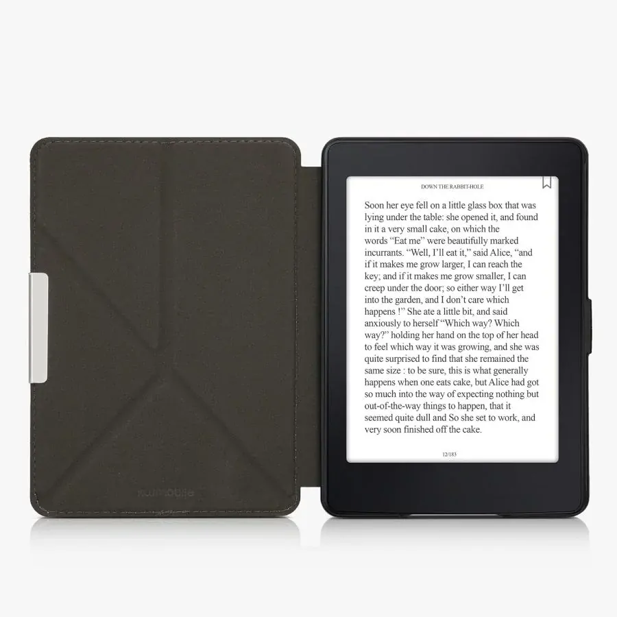 Pouzdro KW Mobile - Origami Black - KW4578001 - pro Amazon Kindle Paperwhite 1/2/3 - černé