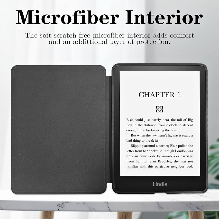 Pouzdro Durable Lock KPW-29 pro Amazon Kindle Paperwhite 5 (2021) - Icy Garden
