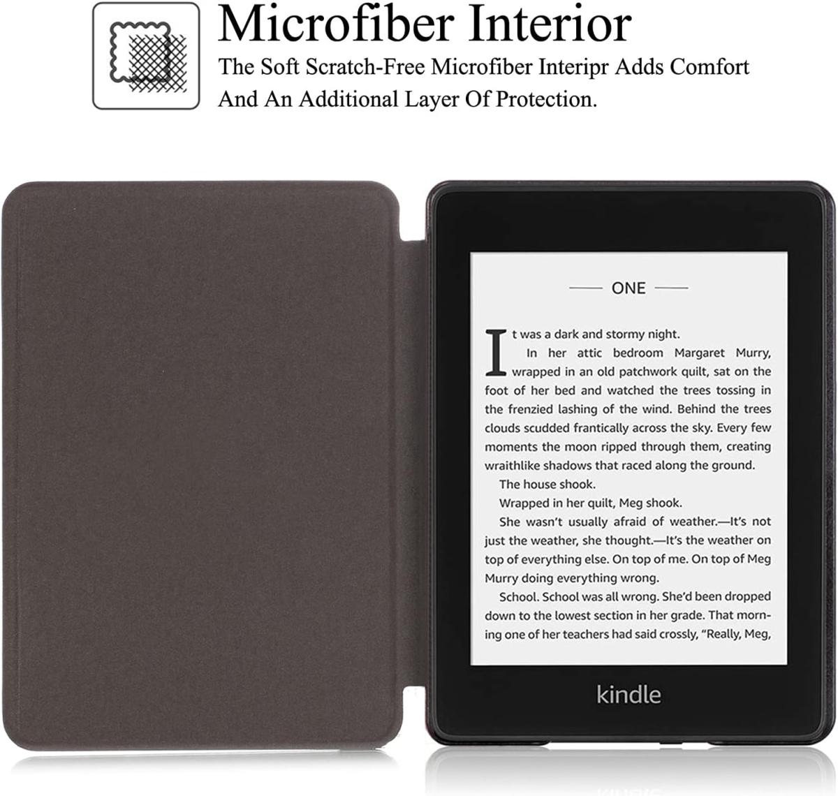 Durable Lock DL-1270 - obal na čtečku Kindle Paperwhite 4 (2018) - tyrkysové