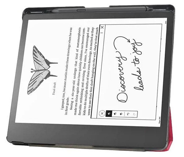 Pouzdro B-Safe Stand 3453 na Amazon Kindle Scribe - červené