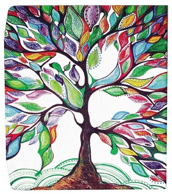 Pouzdro B-Safe Magneto 3417 na Pocketbook 700 Era - motiv Tree