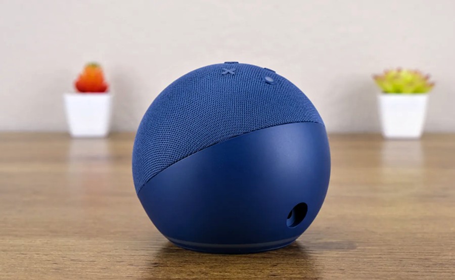 Amazon Echo DOT 2022 (5. generace) - hlasový asistent - Deep Sea Blue (modrý)