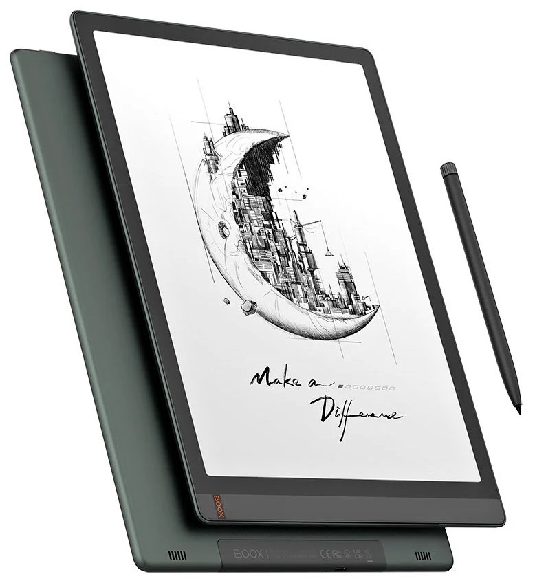 ONYX BOOX TAB X, 13,3", 128 GB, podsvícená, Bluetooth, Android 11, E-ink displej, WiFi - černý