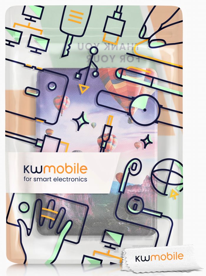 Pouzdro KW Mobile - Hot Air Balloons - KW5625621 - pro Amazon Kindle Paperwhite 5 (2021) - vícebarevné