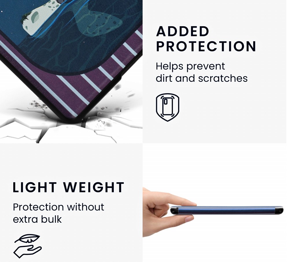 Pouzdro KW Mobile - Turtle Island - KW5625640 - pro Amazon Kindle Paperwhite 5 (2021) - vícebarevné