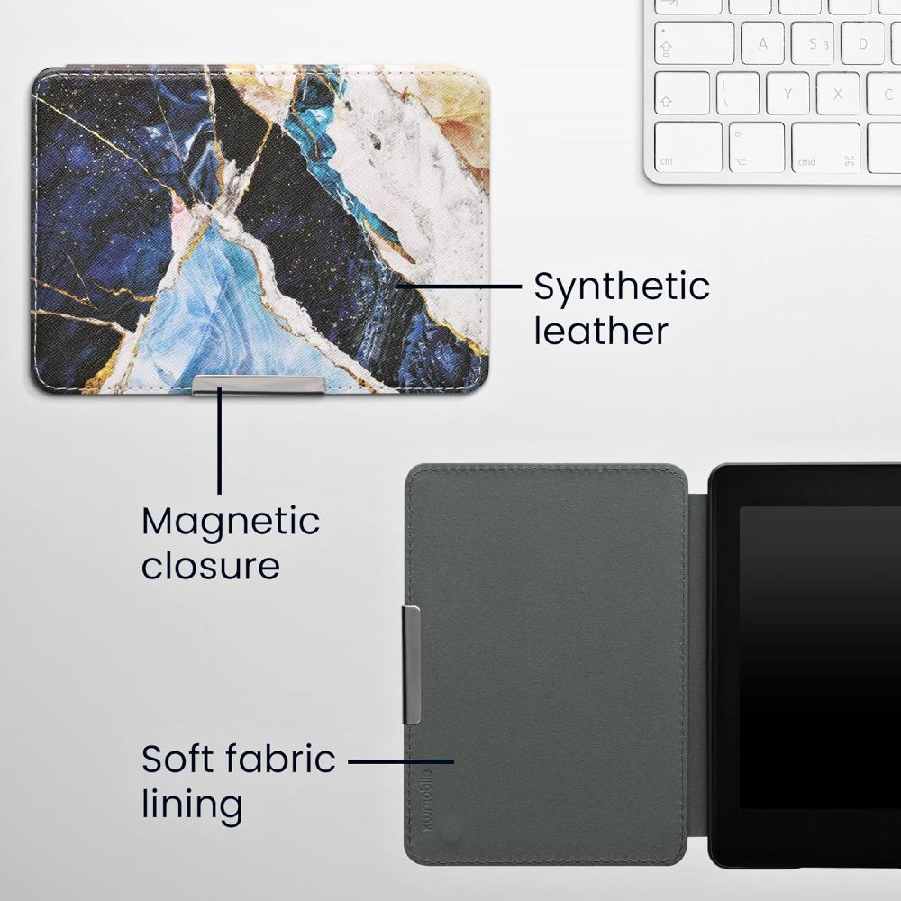 Pouzdro KW Mobile - Marble - KW4556944 - pro Amazon Kindle Paperwhite 1/2/3 - vícebarevné