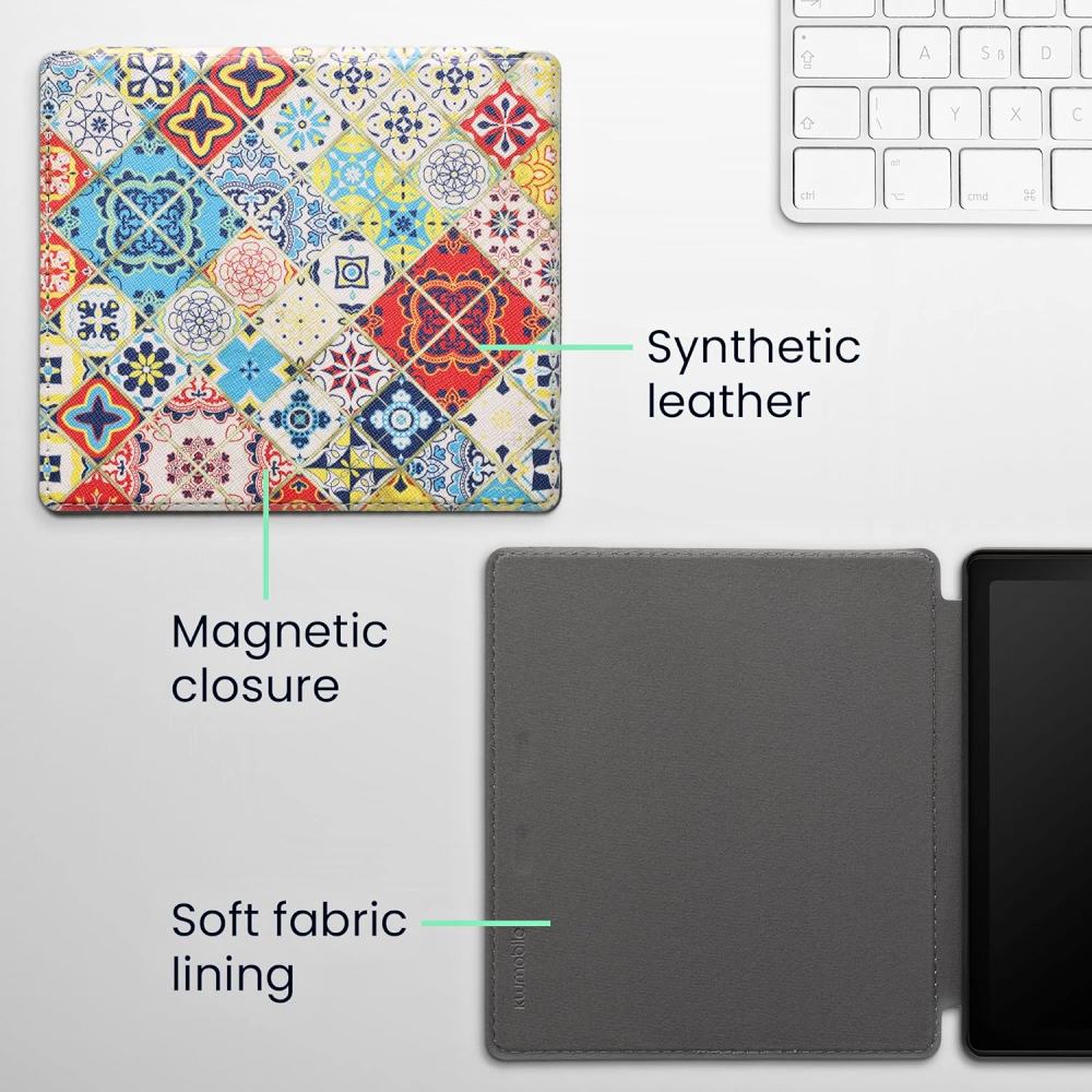 Pouzdro KW Mobile - Moroccan Vibes - KW4941719 - pro Amazon Kindle Oasis 2 / 3 - vícebarevné