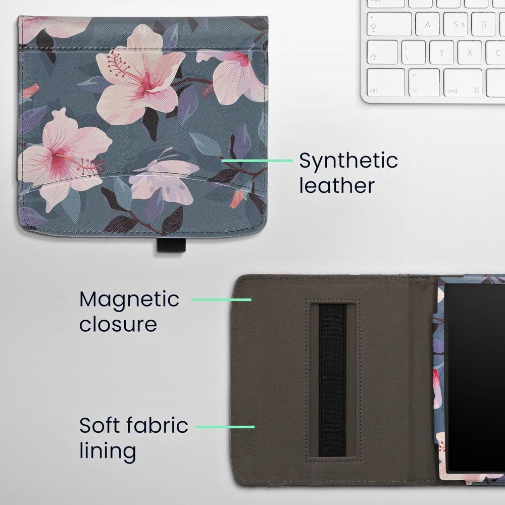 Pouzdro KW Mobile - Fuchsia - KW5939011 - pro Pocketbook 700 Era - vícebarevné