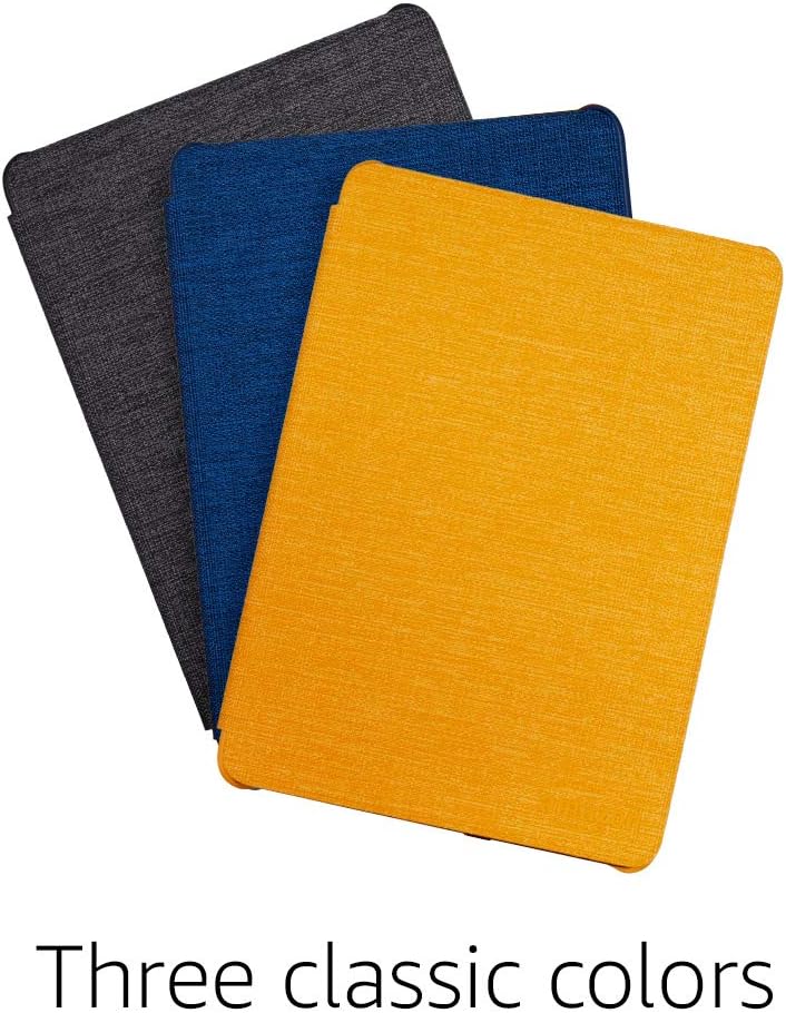 Originální Amazon pouzdro AMW-KP4-YE, PU kůže, vodotěsné - pro Amazon Kindle Paperwhite 4 (2018) - žluté